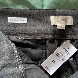 Loft Outlet Curvy Skinny Ankle pants- NWT!